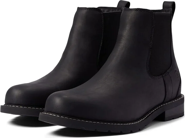 Ariat Wexford Waterproof Men's Shoes Black : 7 D - Medium, Leather