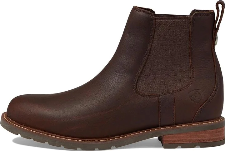 Ariat Wexford Waterproof Men's Shoes Dark Brown : 7 D - Medium, Leather - Image 5