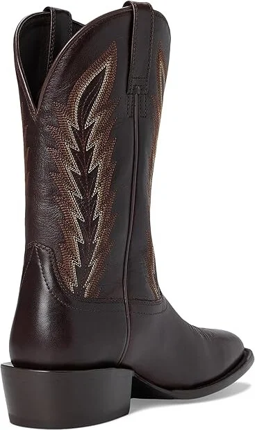 Ariat Willie Western Boots Cowboy Boots Bittersweet Chocolate : 9.5 D - Medium, Leather - Image 4