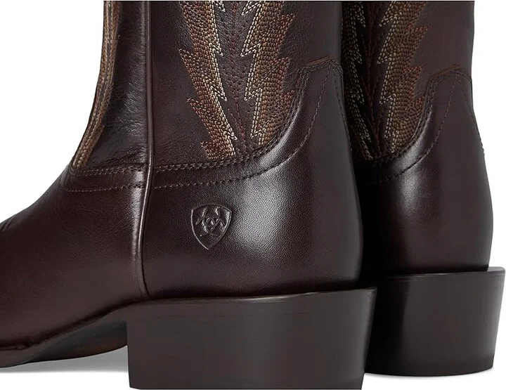 Ariat Willie Western Boots Cowboy Boots Bittersweet Chocolate : 9.5 D - Medium, Leather - Image 7