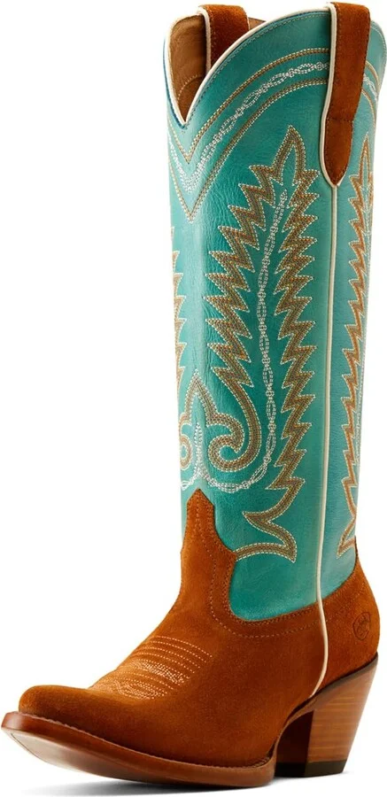 Pale Turquoise/Penny Suede