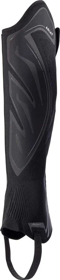 ARIAT Womens Ascent Half Chap Black Knit XS
