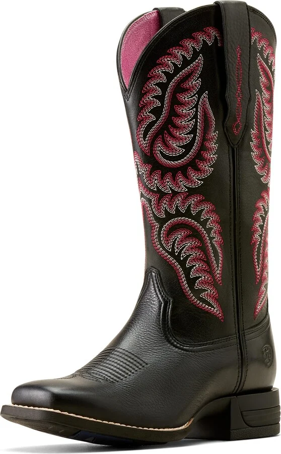 ARIAT Women's Cattle Caite Stretchfit Western Boot