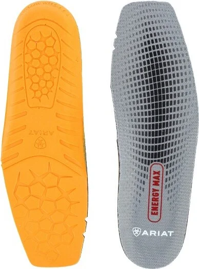 Ariat Women's Energy Max Wide Square Toe Footbed Shoe Insert, , Grey - Image 2