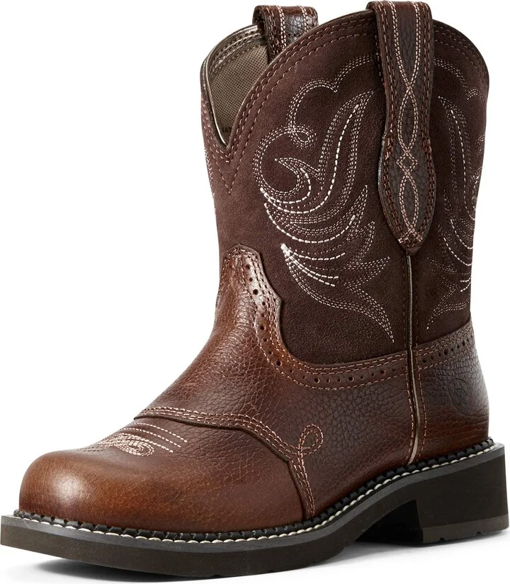 Ariat Womens Fatbaby Heritage Dapper Western Boot Copper Kettle/Brownie 8.5