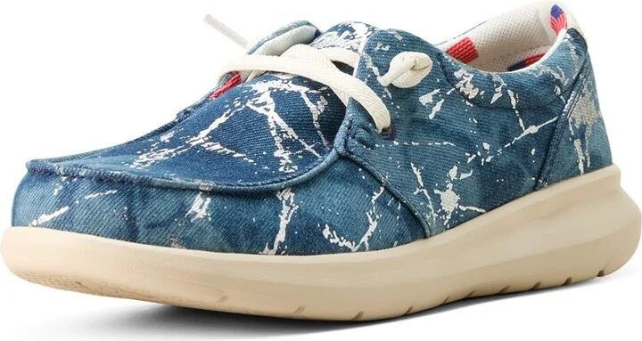 Silver Splatter Denim