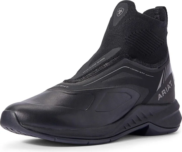 ARIAT Womens Wms Ascent Blk Equestrian Boot