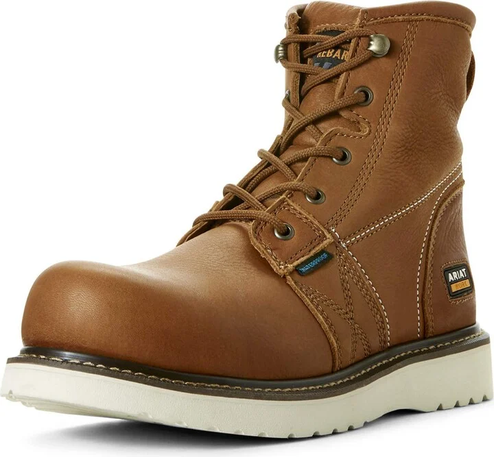 Ariat Work Men's Rebar Wedge 6" H2O Construction Boot