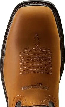Ariat WorkHog MetGuard CSA Waterproof Composite Toe Work Boot Cowboy Boots Dark Copper : 11 D - Medium, Leather/Rubber - Image 2