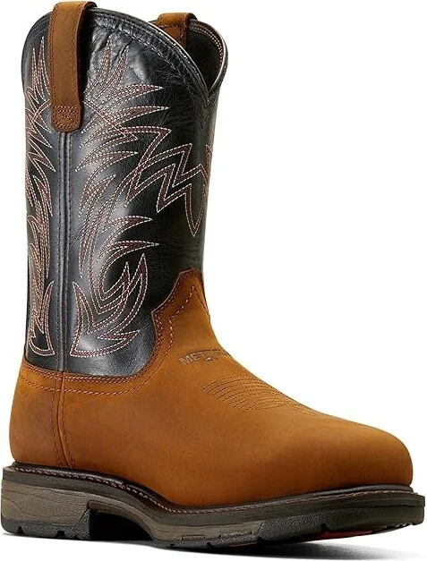 Ariat WorkHog MetGuard CSA Waterproof Composite Toe Work Boot Cowboy Boots Dark Copper : 11 D - Medium, Leather/Rubber - Image 5