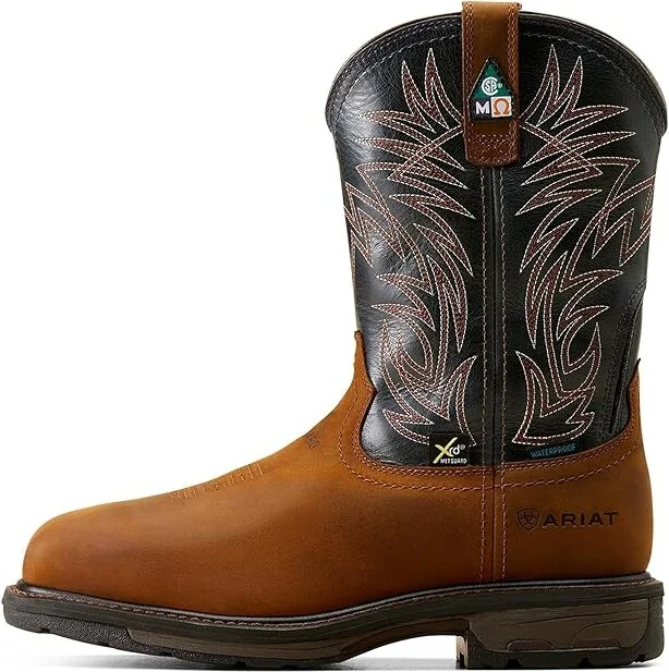 Ariat WorkHog MetGuard CSA Waterproof Composite Toe Work Boot Cowboy Boots Dark Copper : 11 D - Medium, Leather/Rubber - Image 6