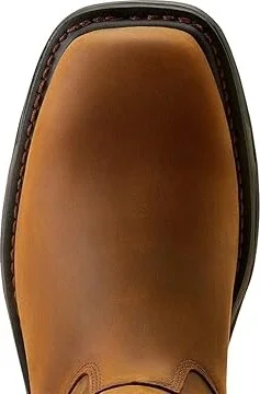 Ariat WorkHog XT Wellington Waterproof Work Boot Cowboy Boots Distressed Brown : 15 EE - Wide, Leather/Rubber - Image 2