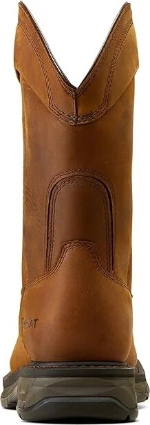 Ariat WorkHog XT Wellington Waterproof Work Boot Cowboy Boots Distressed Brown : 15 EE - Wide, Leather/Rubber - Image 7
