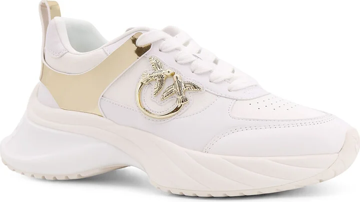 Ariel 02 Leather Sneakers With Lateral Love Birds Logo - Image 2