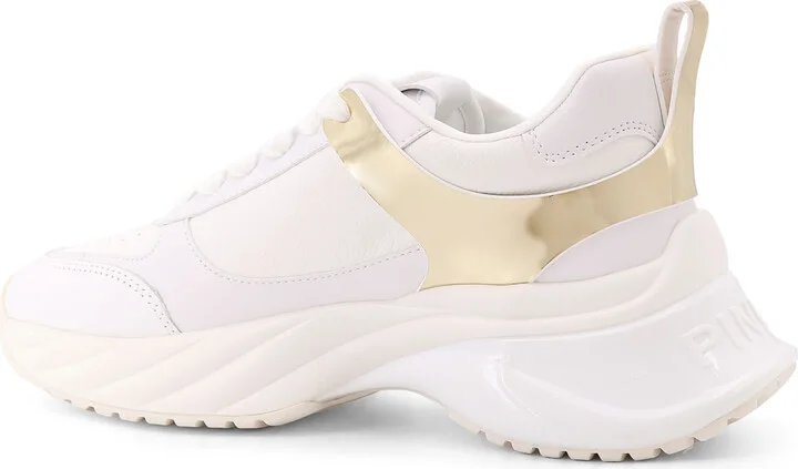 Ariel 02 Leather Sneakers With Lateral Love Birds Logo - Image 3