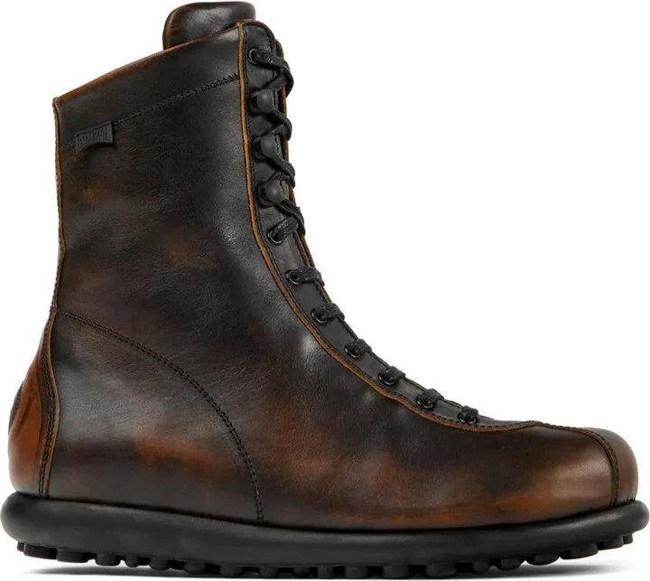 Ariel lace-up leather boots