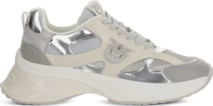 Ariel mirror-finish sneakers