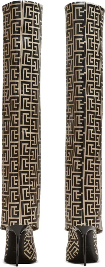 Ariel monogram knee-high boots - Image 3