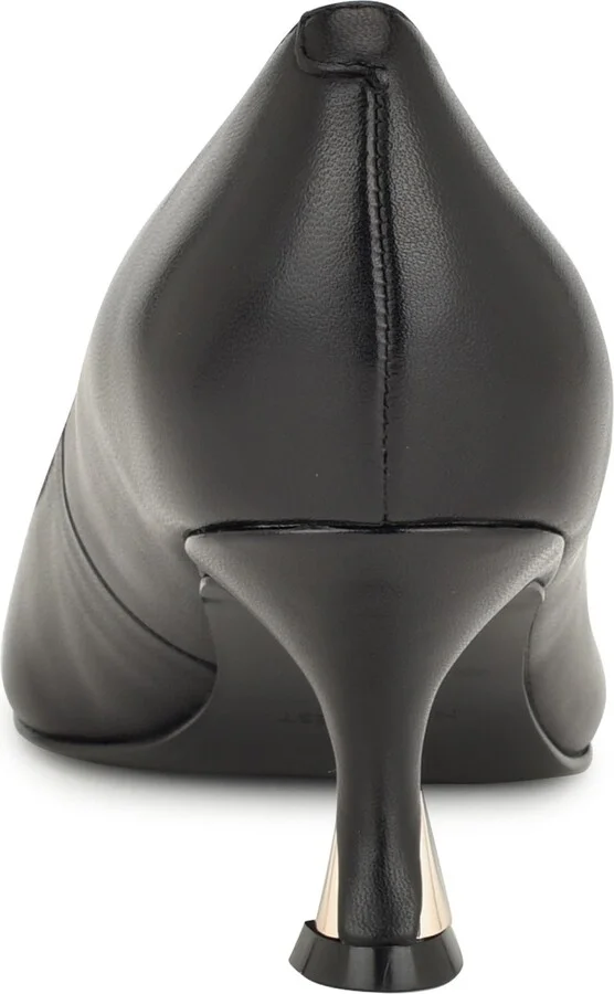 Ariella Pointed Toe Kitten Heel Pump - Image 6