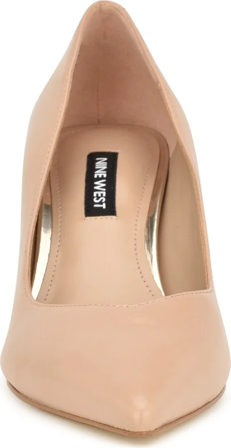 Ariella Pointed Toe Kitten Heel Pump - Image 9