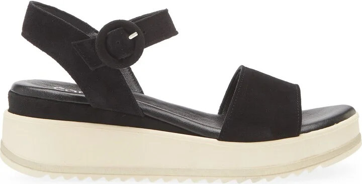 Arielle Ankle Strap Platform Wedge Sandal - Image 9