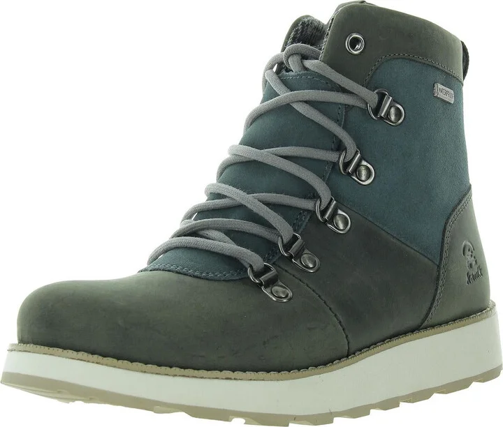 Ariello Womens Leather Waterproof Combat & Lace-up Boots