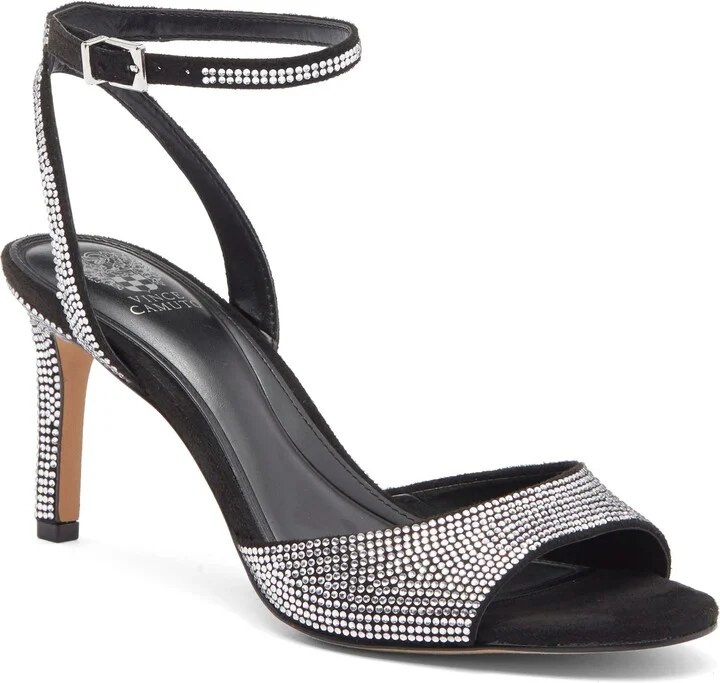 Arilenea Rhinestone Ankle Strap Sandal