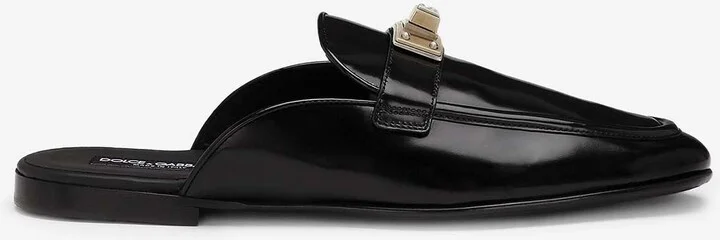 Ariosto Brushed Leather Mules