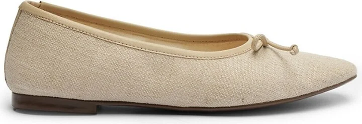 Arissa Linen Ballet Flats
