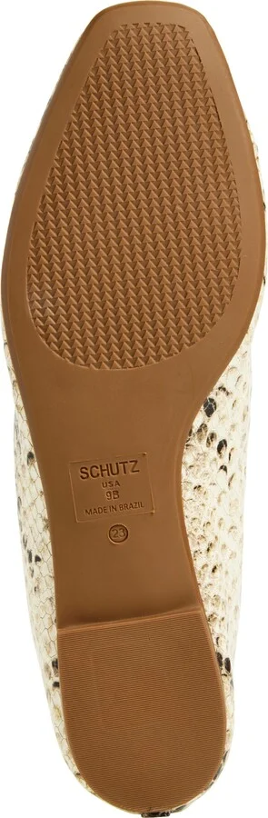 Arissa Snakeskin Embossed Ballet Flat - Image 6