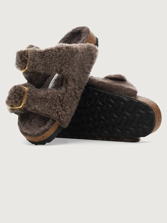 Arizona Big Buckle - Concrete Grey Teddy - Image 3