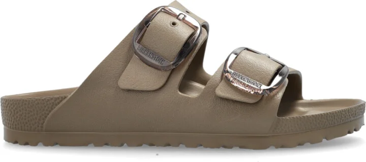 'Arizona Big Buckle EVA' Slides, , - Beige