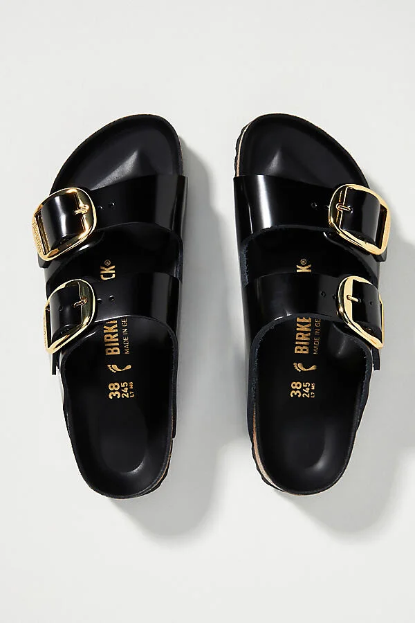 Arizona Big Buckle High Shine Sandals - Image 3