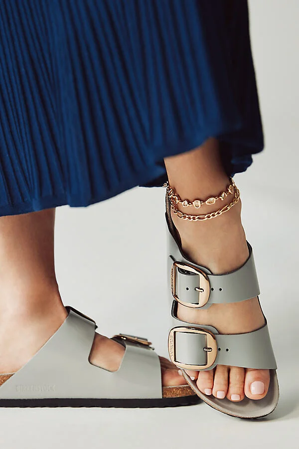 Arizona Big Buckle High Shine Sandals - Image 3