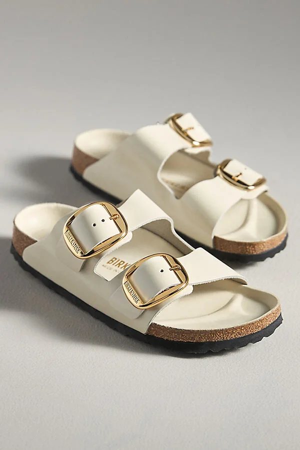 Arizona Big Buckle High Shine Sandals