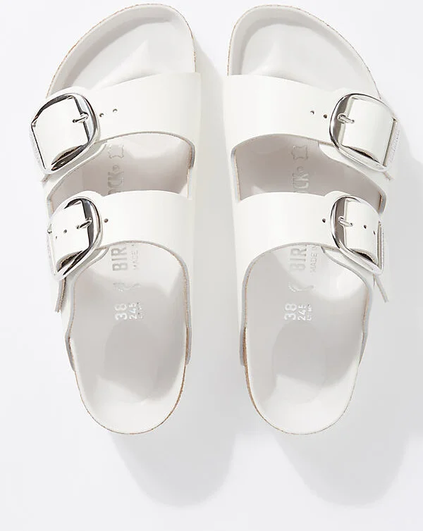 Arizona Big Buckle Nubuck Sandals - Image 2