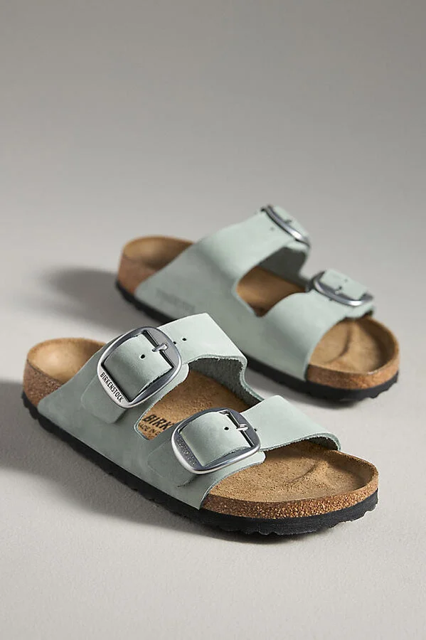 Arizona Big Buckle Nubuck Sandals - Image 2