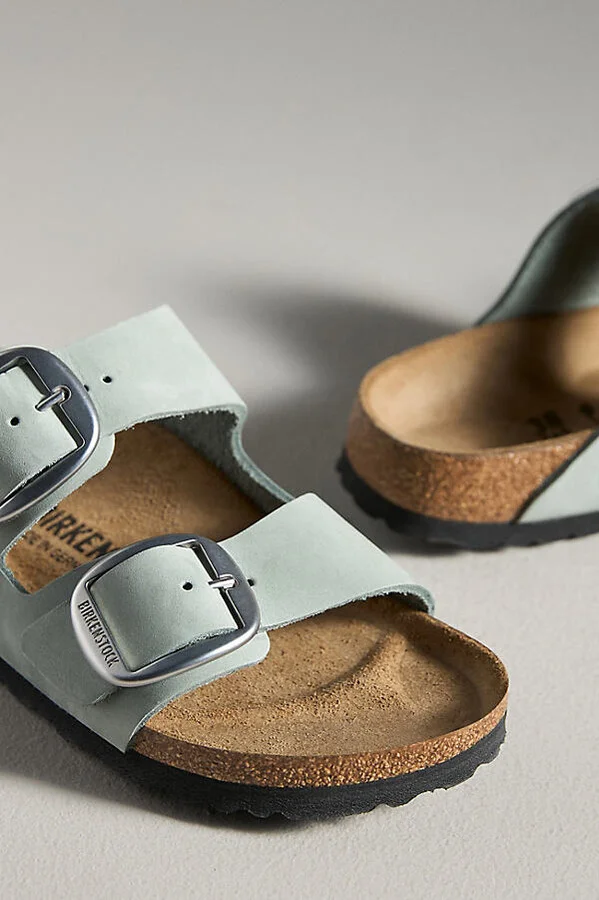 Arizona Big Buckle Nubuck Sandals - Image 3
