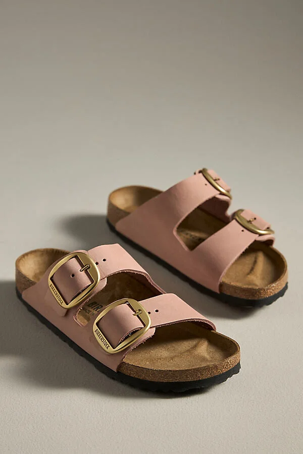 Arizona Big Buckle Nubuck Sandals - Image 2