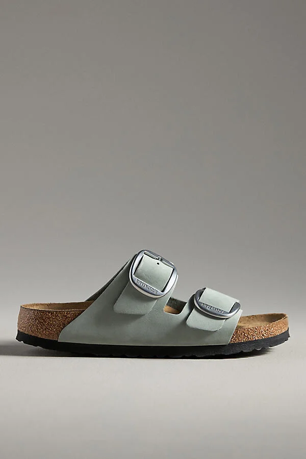 Arizona Big Buckle Nubuck Sandals
