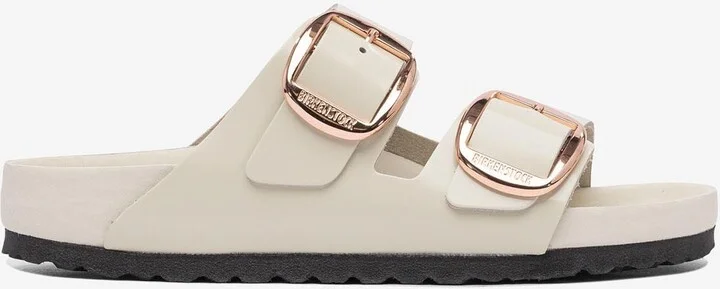 Arizona Big Buckle Patent Leather Sandals