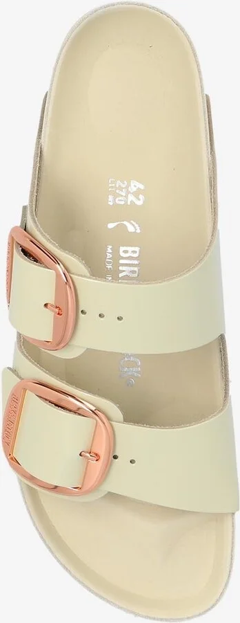 Arizona Big Buckle Patent Leather Slides - Image 3