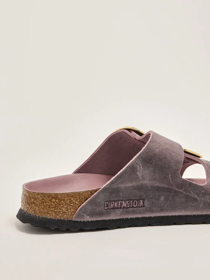 Arizona Big Buckle Pelle Oliata Sandal - Image 5