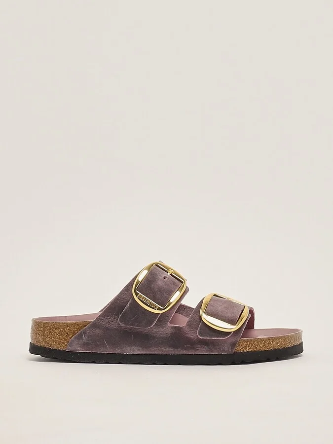Arizona Big Buckle Pelle Oliata Sandal