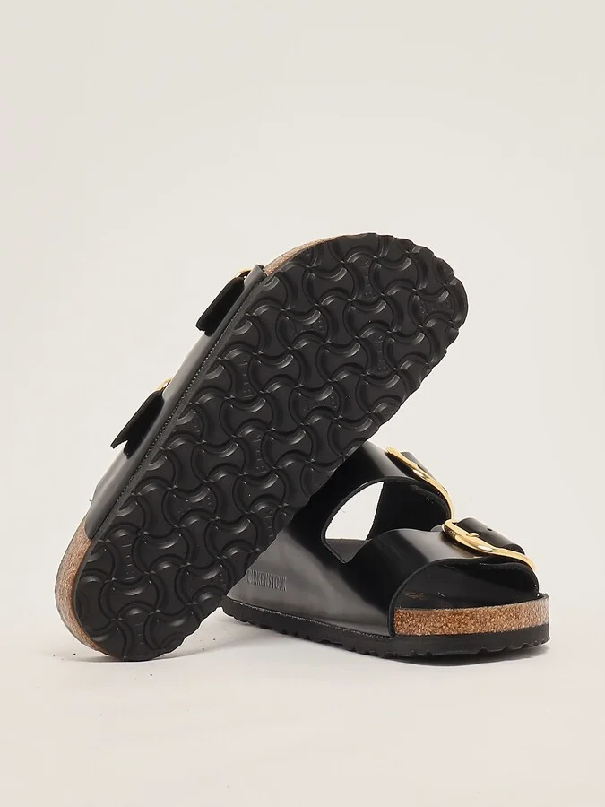 Arizona Big Buckle Shine Black Sandal - Image 4