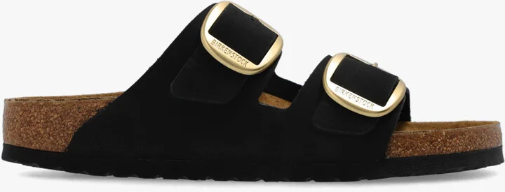 ‘Arizona Big Buckle’ Slides, , - Black