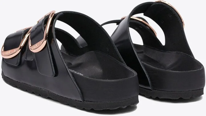 Arizona Big Buckle Suede Sandals - Image 3