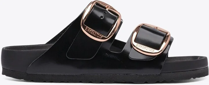 Arizona Big Buckle Suede Sandals