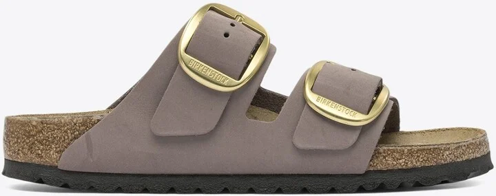 Arizona Big Buckle Suede Sandals