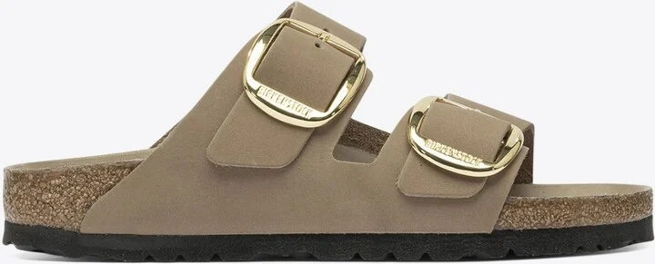 Arizona Big Buckle Suede Sandals
